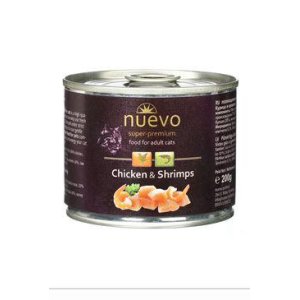 Nuevo mačka adult Kurča a krevety konz. 200g