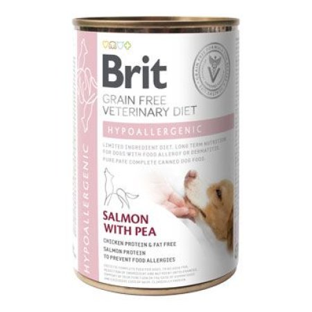 Brit VD Dog GF konz. Hypoallergenic 400g (EXPIRÁCIA 03/2024)