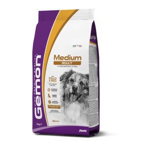 GEMON Dog Medium Adult Kurča s ryžou 25/14 3 kg