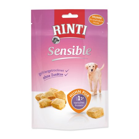 Pochúťka RINTI Extra Sensible kura "freeze-dried" 120g