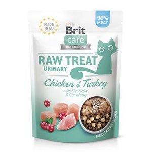 Brit Raw Treat Cat Urinary, Chicken & Turkey 40g