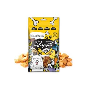 Lyopro haf poch. mrazom sušené Kur. kocky s mrkvou 50g