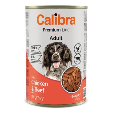 Calibra Dog Premium konz. with Chicken&Beef 1240g