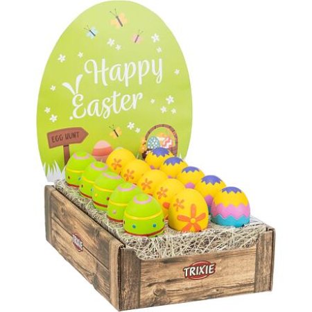 Trixie EASTER Display - limitovaný veľkonočný komplet s 30 ks latexových vajíčok (8 cm)