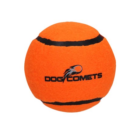 Dog Comets Starlight plávajúci tenisák 1ks oranžový