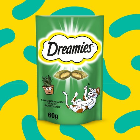 Dreamies pochúťka Catnip 60 g