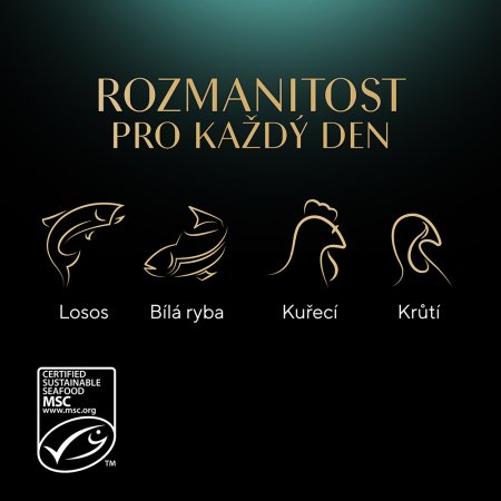 Sheba vrecko Mixovaný výber v želé 4 x 85 g