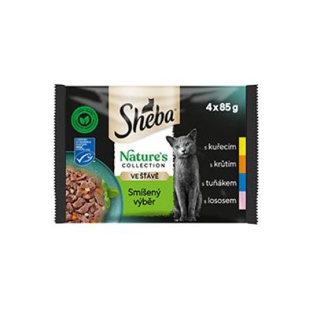 Sheba vrecko Nature Mixovaný výber 4 x 85 g