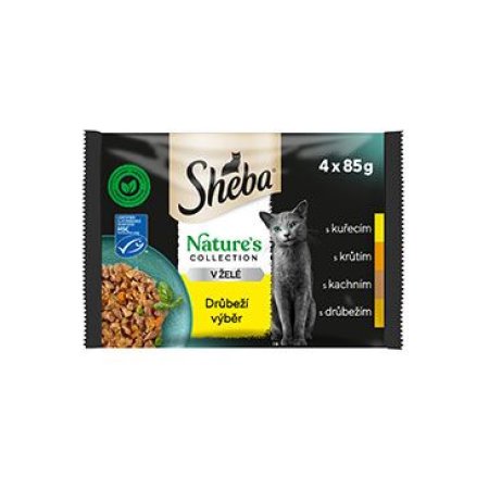 Sheba vrecko Nature Hydinový výber 4 x 85 g