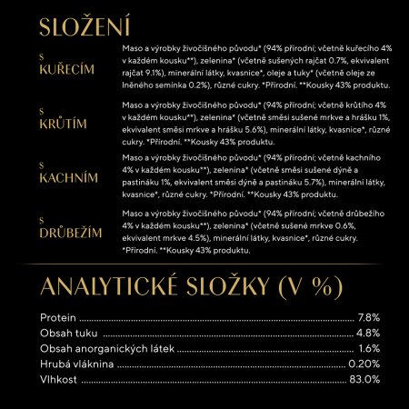 Sheba vrecko Nature Hydinový výber 4 x 85 g