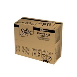 Sheba vrecko Hydinový výber 72 x 85 g
