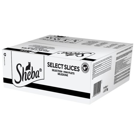 Sheba vrecko Hydinový výber 72 x 85 g