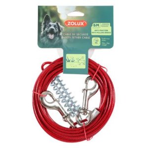Lanko s pružinou Uväzovacia k búde pre psa 6m Zolux