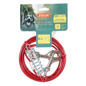 Lanko s pružinou Uväzovacia k búde pre psa 3m Zolux