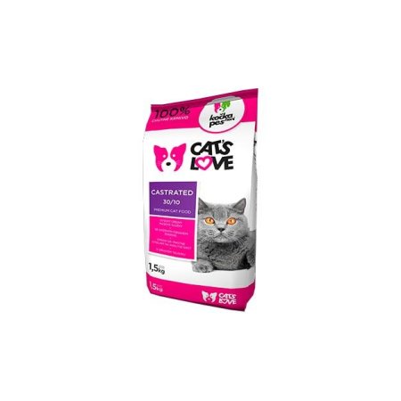 Cat’s love Castrated 1,5 kg (EXPIRÁCIA 03/2024)