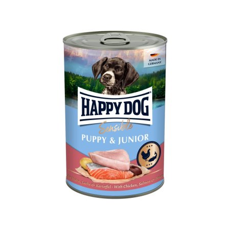 Happy Dog Puppy Lachs losos 400 g