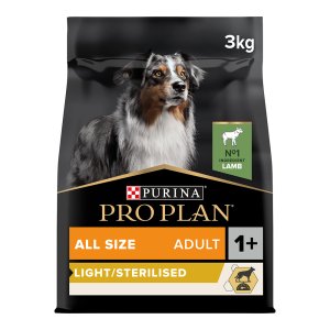 Pro Plan All Size Adult Light Sterilised jahňacie 3 kg
