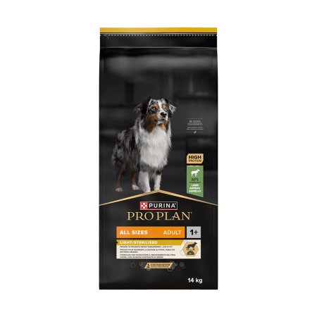 Pro Plan All Size Adult Light Sterilised jahňacie 14 kg