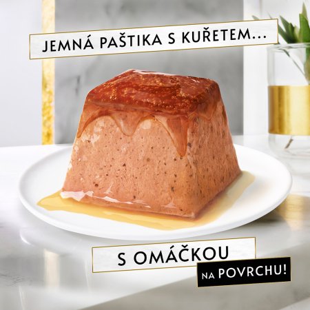 Gourmet Revelations jemná paštéta s kuraťom a omáčkou 2 x 57 g
