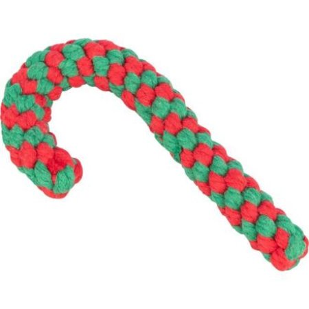 Trixie Xmas CANDY CANE - vianočný uzlovaný prútik, 19 cm, bavlnené lano