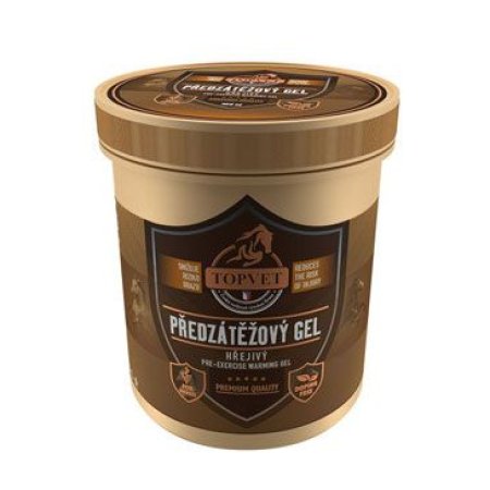 Topvet Predzáťažový gél hrejivý pre kone 500ml