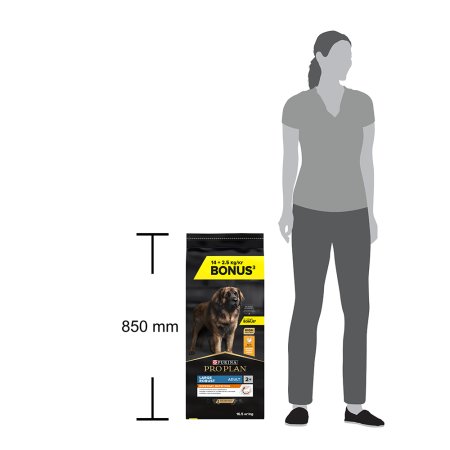 Pro Plan Large Adult Robust kurá 14 + 2,5 kg