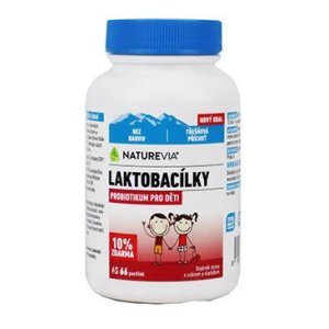 NATUREVIA Laktobacílky pre deti Čerešňa 66tbl