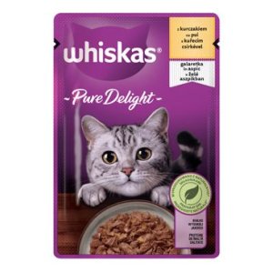 WHISKAS vrecko Casserole s kuracím v želé 85 g
