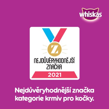 WHISKAS vrecko Casserole s kuracím v želé 85 g