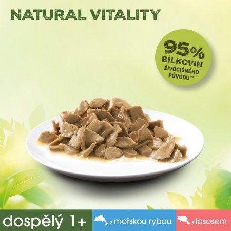 PERFECT FIT kapsičky Vitality rybí výber 6 x 50 g