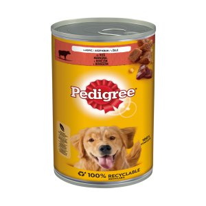 PEDIGREE konzerva s hovädzím v želé 1,2 kg