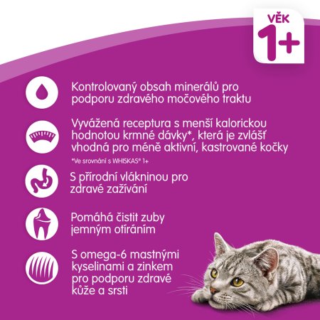 WHISKAS granule s tuniakom 1,4 kg