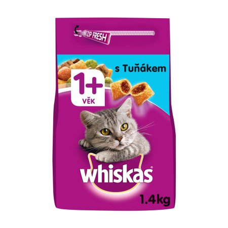 WHISKAS granule s tuniakom 1,4 kg