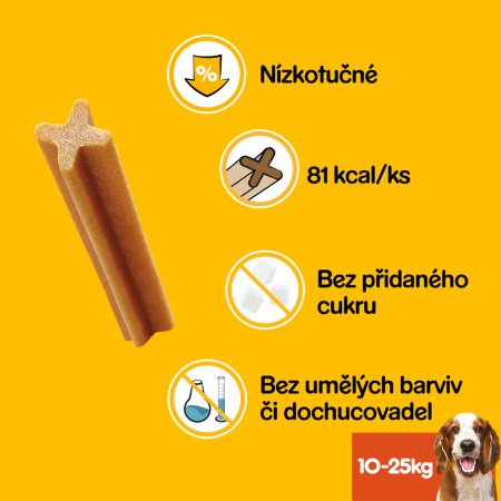 Pedigree Pochúťka DentaStix Medium 56pack 1440 g