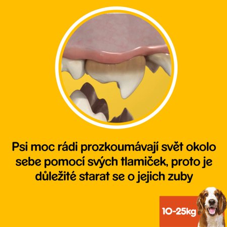 Pedigree Pochúťka DentaStix Medium 56pack 1440 g