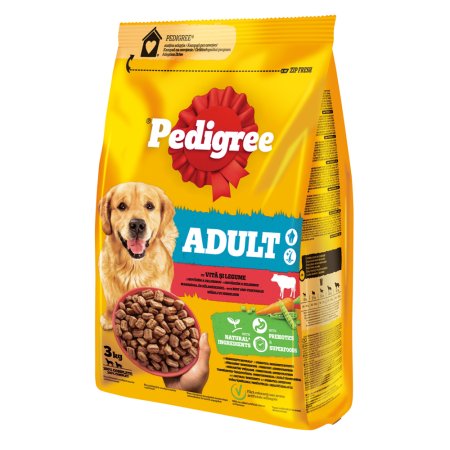 Pedigree granule Adult s hovädzím a zeleninou 3 kg