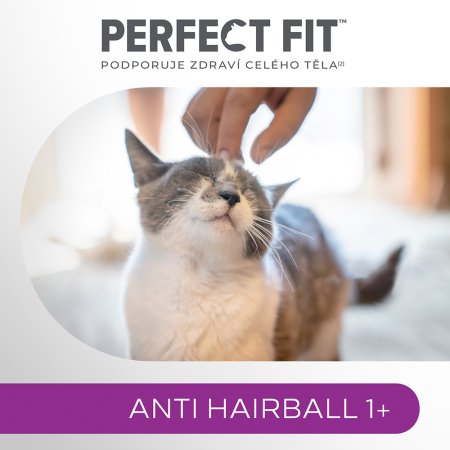 PERFECT FIT granule pre mačky Anti-hairball s kuracím 1,4 kg