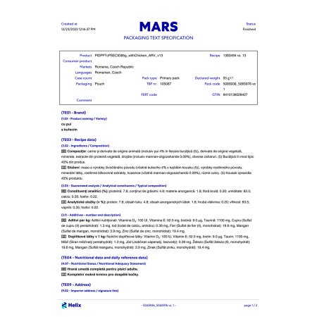 PERFECT FIT vrecko Sensitive kuracie 85 g