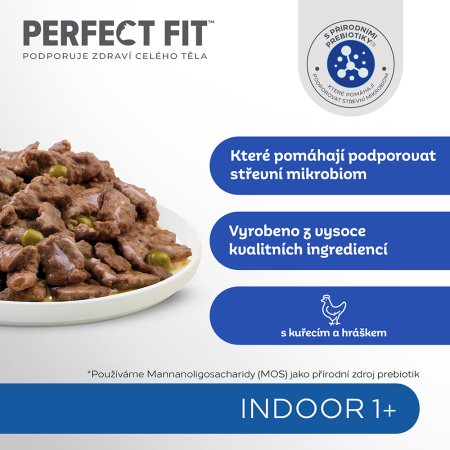 PERFECT FIT vrecko Indoor kura s hráškom 85 g