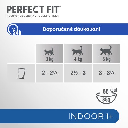 PERFECT FIT vrecko Indoor kura s hráškom 85 g