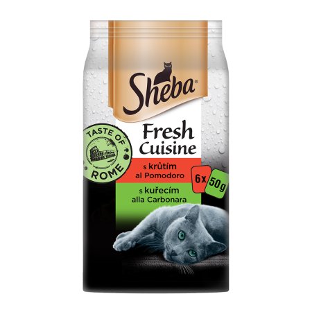 Sheba vrecko Fresh Cuisine - Taste of Rome 6 x 50 g