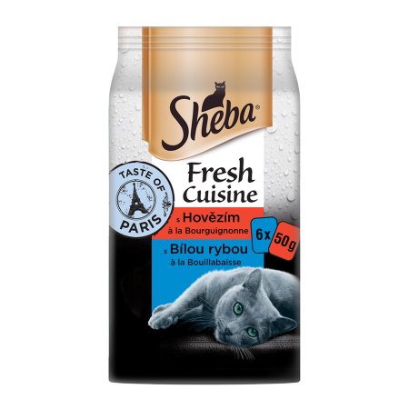 Sheba vrecko Fresh Cuisine - Taste of Paris 6 x 50 g