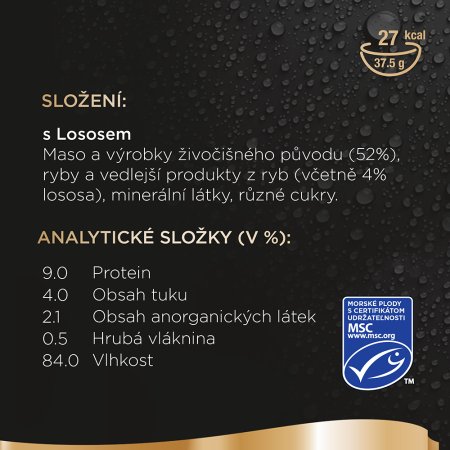 Sheba Perfect Portions s lososom 6 x 37,5 g