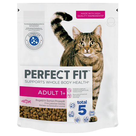 PERFECT FIT granule pre mačky Adult s lososom 750 g
