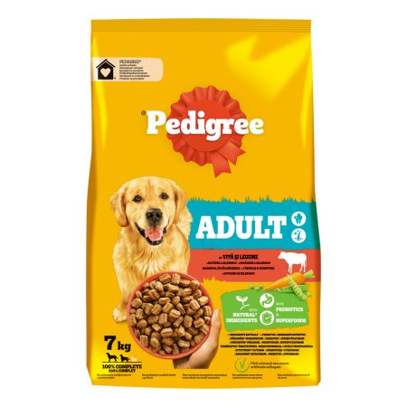 Pedigree granule M/L Adult hovädzie so zeleninou 7 kg
