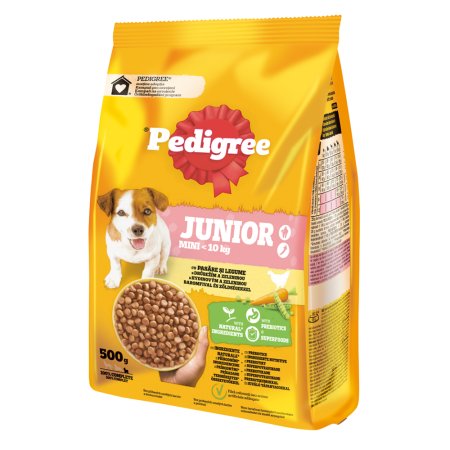 Pedigree granule Mini Junior hydinová so zeleninou 500 g
