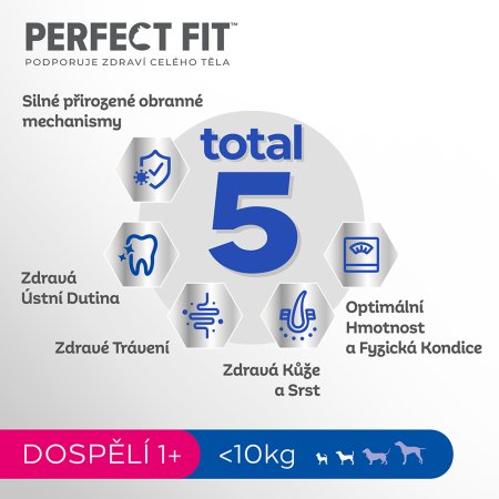 PERFECT FIT pre psov Adult kuracie XS/S 825 g