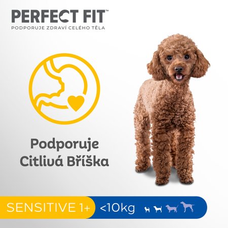 PERFECT FIT pre psov Adult Sensitive morčacie XS/S 1,4 kg