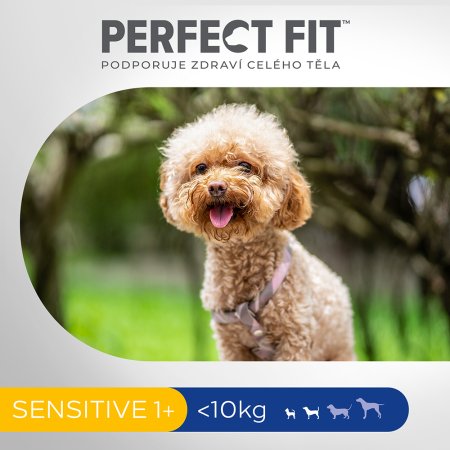 PERFECT FIT pre psov Adult Sensitive morčacie XS/S 1,4 kg