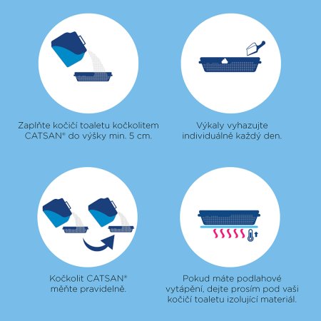 CATSAN podstielka pre mačky 10 l / 5,3 kg